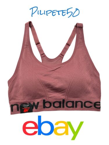 NEW BALANCE Medium Impact Sport Bra Style R000300~ PLUS Sze XXL~DARK OXIDE~GREAT