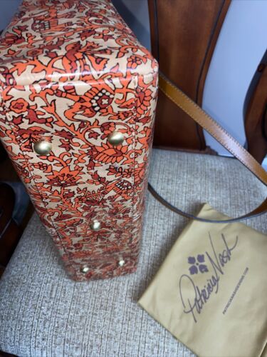 Patricia Nash Poppy Leather Tote Boho India Handbag New LOVELY!! Retail $249