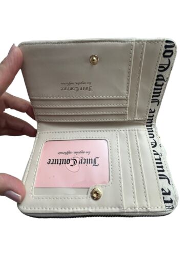 Juicy Couture Ivory Wallet~ Angel Brighter~Multi-Compartment Bifold~ ELEGANT~NWT
