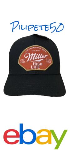 Miller High Life Cap Mad Engine SnapBack Adjustable Black Adult