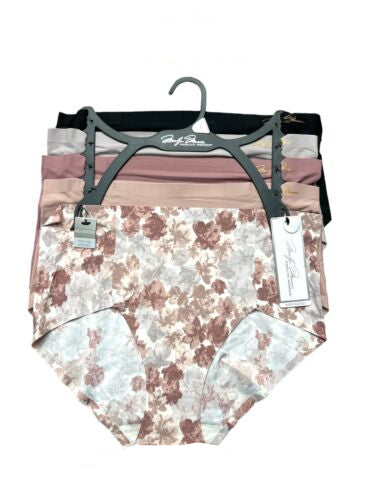 MARILYN MONROE~ 5 Pack FIT BRIEFS NO SHOW~MM9549~MULTICOLOR~ALL SIZES~GREAT FIT!