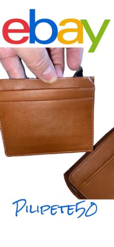 Margot New York leather Gabby Wristlet Wallet & Joyce Card-Case Style# MG3001-CR