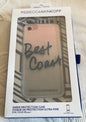 REBECCA MINKOFF iPHONE 7 CASE SHEER PROTECTION CASE "BEST COAST" FREE SHIPPING