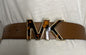 MICHAEL KORS BELT TAN WITH MK TORTOISE SHELL GOLD BUCKLE WOW!!!