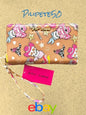 Betsey Johnson Zip Around Wristlet Wallet SKULLS~Multicolor~All Year HALLOWEEN!￼