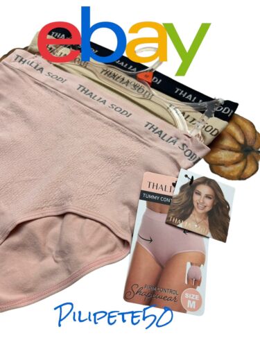 Thalia Sodi Shaping Tummy Control Rear Lift Briefs~3 Pair~Style ❤Size Medium
