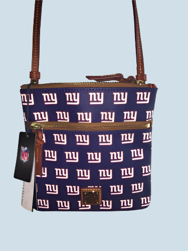 Dooney & Bourke New York Giants XBDY Purse Blue Authentic Football Team~LIMITED!