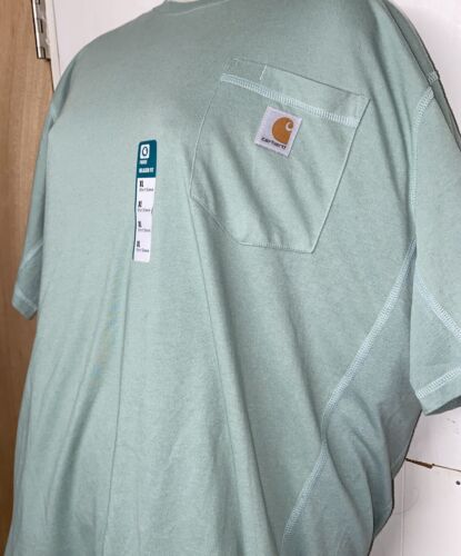 Carhartt Force Relaxed  Pocket T-Shirt XL Green Mid-weight Men’s NWT