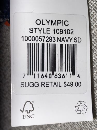 Sakroots Olympic - Navy SD Wristlet XBDY Olympic Pattern - New In Box CUTE!