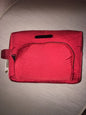 Aimee Kestenberg  Isabela Large Poppy Red Chevron Quilted T00145 Cosmetic Bag