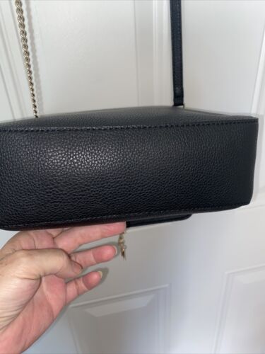 DKNY Women CLEO MEDIUM SHOULDER FLAP BAG CROSSBODY PURSE BLACK  $228  REAR FIND!