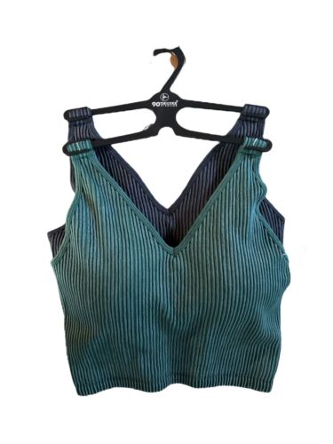 90 Degree By Reflex~LARGE BRAS  Green/Black~ Alamo Bra~GREAT FIT!