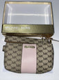 Michael Kors Women’s Belt  Fanny Pack MK Signature Logo PINK/BROWN/BEIGE - S/M