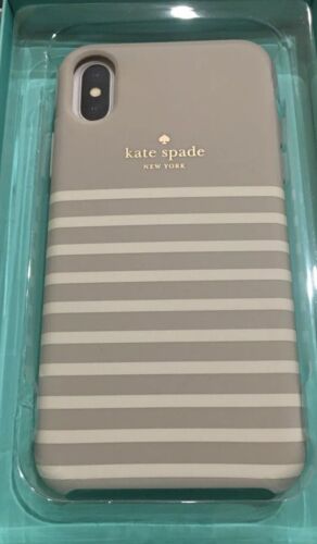 Kate Spade Phone Case IPhone X Snd XS Cream Stripe