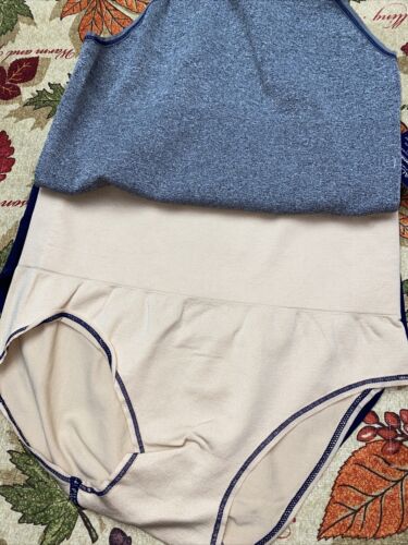 NAUTICA INTIMATES NT7676 3PKD MF SEAMLESS SHAPING BRIEF PANTIES GREAT FIT~LARGE