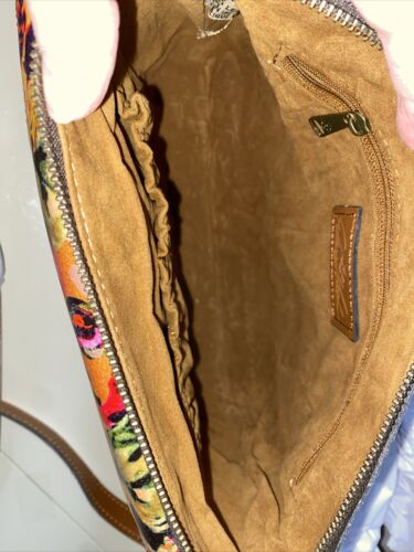PATRICIA NASH Avellino~Leather Front Pocket Women XBDY Handbag~SUMMER ROSES🌹NEW