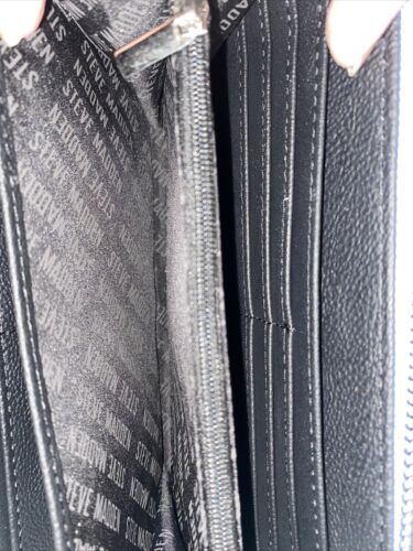 STEVE MADDEN WALLET WRISTLET (BLUE) PERIWINKLE - SOFT TEXTURED - RARE FIND!!!