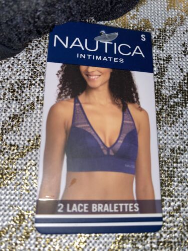 NÁUTICA 2PACK INTIMATES LOUNGE COMFORT BRAS SIZE S RETAIL $48 BEAUTIFUL NEW