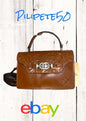 Patricia Nash Porcili Handbag Tooled Florence Cognac Color~XBDY Strap~UNIQUE~NEW