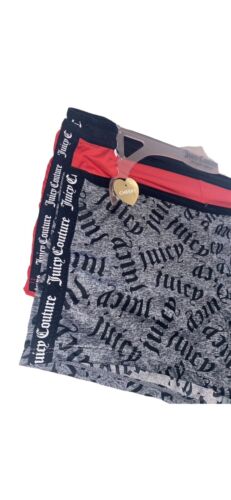 Juicy Couture Women 3-Pack JC9693 Cheeky Multicolor Boy short Panties  Size 2X