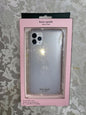 Kate Spade Phone Case Protective Hardshell Case iPhone11 Pro Max White Glitter