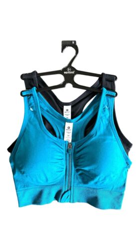 90 Degree By Reflex-Full Support Sport Bra~Multicolor -2 Pack-Regular-ALL SIZES!