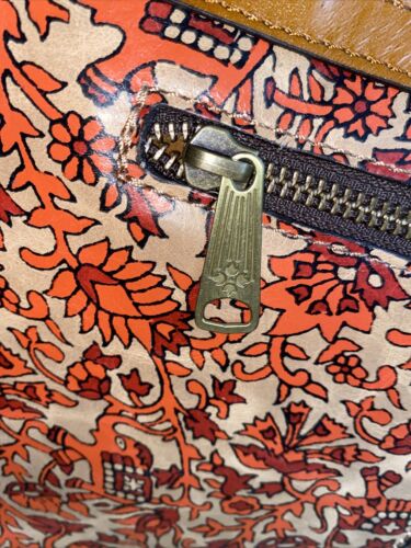 Patricia Nash Poppy Leather Tote Boho India Handbag New LOVELY!! Retail $249