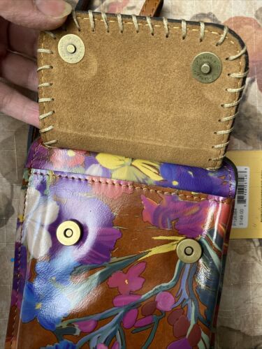 PATRICIA NASH Mini Cross-Body Bag MARINELLA Convertible Wristlet Sunmer Florals
