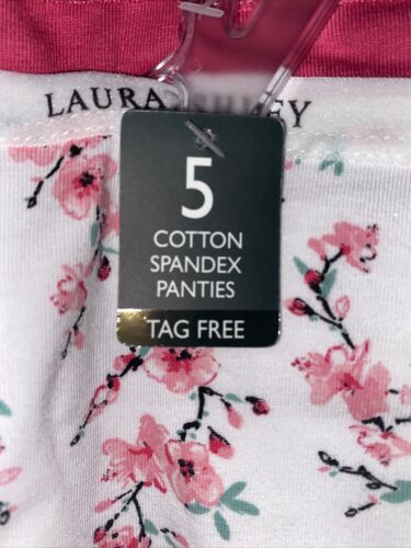 LAURA ASHLEY~5 Pack FIT PANTIES~MULTICOLOR~ STYLE # LS9221~ALL SIZES~GREAT FIT!