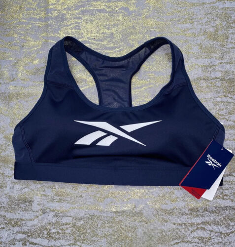 Reebok Women's Studio Hero Racer Pad Bra -  SZ. 1X/16W- Color VECTOR NAVY NEW!!!
