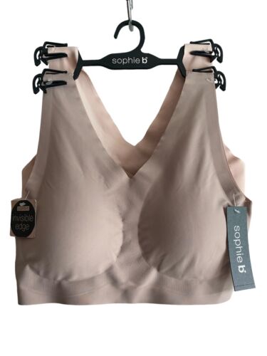 Sophie B~Comfort Bra ~Set of 2~Beige/Pink~Removable Pad~Style B87983H2~ALL SIZES