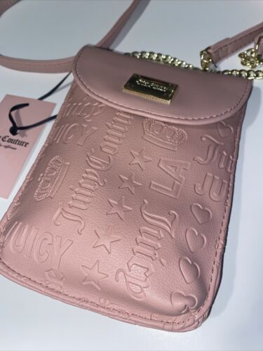 Juicy Couture XBDY Bag Smart Phone Blush Logo Daydream Flat ￼Cellie CUTE!!!