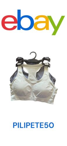 Jockey Women's 2 Pck Removable Cup Seamless Bra~Light Green/Gray JL 0653~Size XL