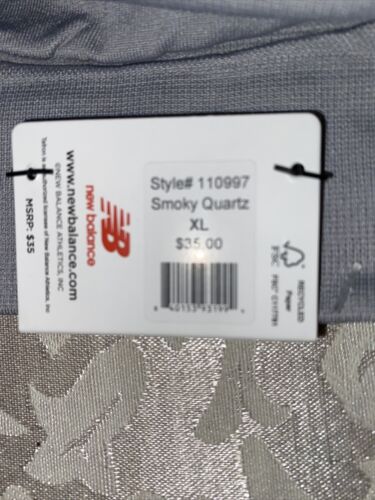 New Balance Medium Impact Sports Bra Style 110997 Smoky Quartz Size XL NEW