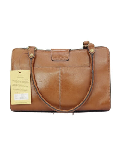 Patricia Nash Rienzo  Florence Tooled Leather Designer Satchel RET. $229 NWT