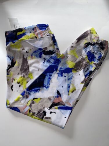 Calvin Klein Performance Women Art Printed High-Waist Legging ~ REAR FIND!!!