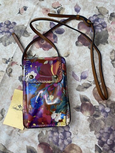 PATRICIA NASH Mini Cross-Body Bag MARINELLA Convertible Wristlet Sunmer Florals