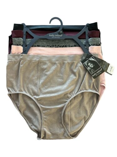 KATHY IRELAND~5 Pack FIT PANTIES~MULTICOLOR~ STYLE # BF921~ALL SIZES~GREAT FIT!