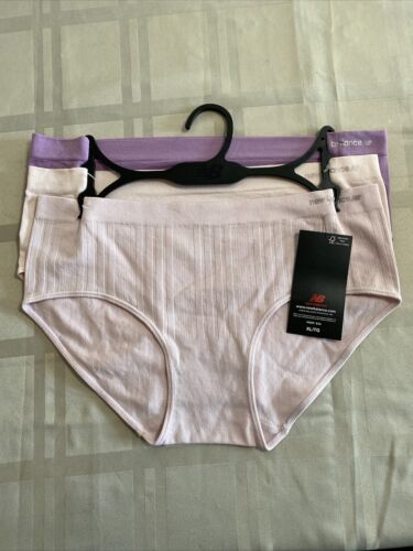 New Balance Super Soft Hipster  Underwear-3 Pack Shades Of Blush XL- GREAT FIT!
