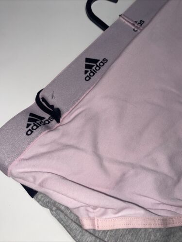 Adidas Women's 3-PK Cotton Hipster Underwear 4A1H34 (Size L) NWT MSRP $36