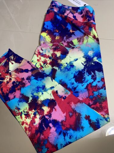 Calvin Klein Performance Women Art Printed High-Waist Legging ~ REAR FIND!!!