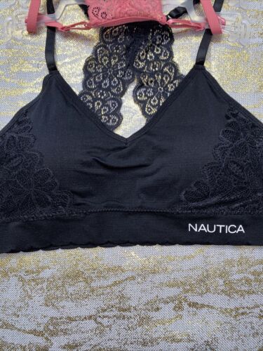 NÁUTICA 2PACK INTIMATES LOUNGE COMFORT BRAS SIZE MEDIUM RETAIL $42 BEAUTIFUL NEW