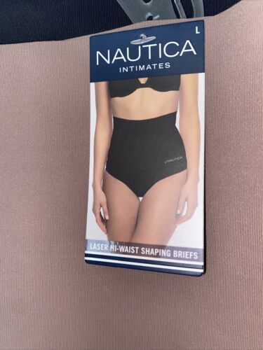 NAUTICA INTIMATES NT7239 2PKD MF SEAMLESS SHAPING BRIEF PANTIES GREAT FIT! ~Sz. L