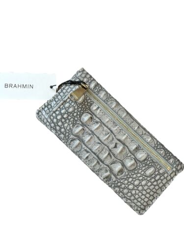 Brahmin Ady Tetra Collection Fairest Grey Veronica Wallet~Shades Of Grey~UNQUE!!