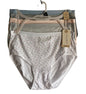 LAURA ASHLEY~5 Pack FIT PANTIES~MULTICOLOR~# LS3615~ORGANIC COTTON~ALL SIZES!