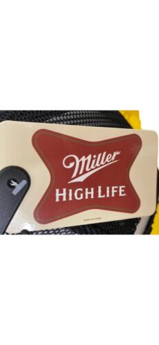 Miller High Life Cap Mad Engine SnapBack Adjustable Black Adult