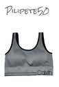 Calvin Klein Performance Low Impact Logo Band Women Sports Bra L Retail $39.50