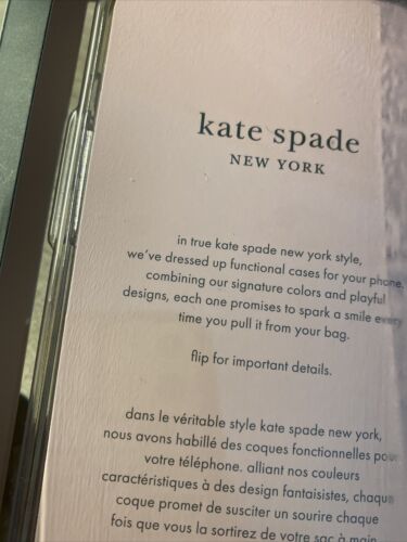 Kate Spade iPhone Case 13 ProMax & 12 ProMax Floral  NIB ~ MAGSAFE ~ 6.7  UNIQUE