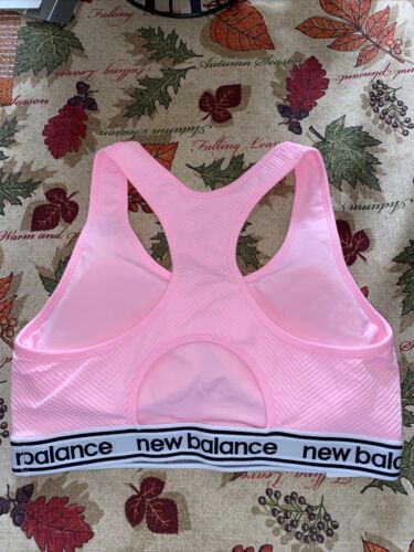 New Balance Sports Bra With Padding Size  XXL- Shade Of Orange Style 111152 NEW