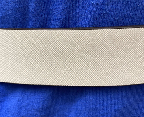 MICHAEL KORS BELT REVERSIBLE SOFT PINK TO WHITE GOLD MK BUCKLE "SO NICE"!
